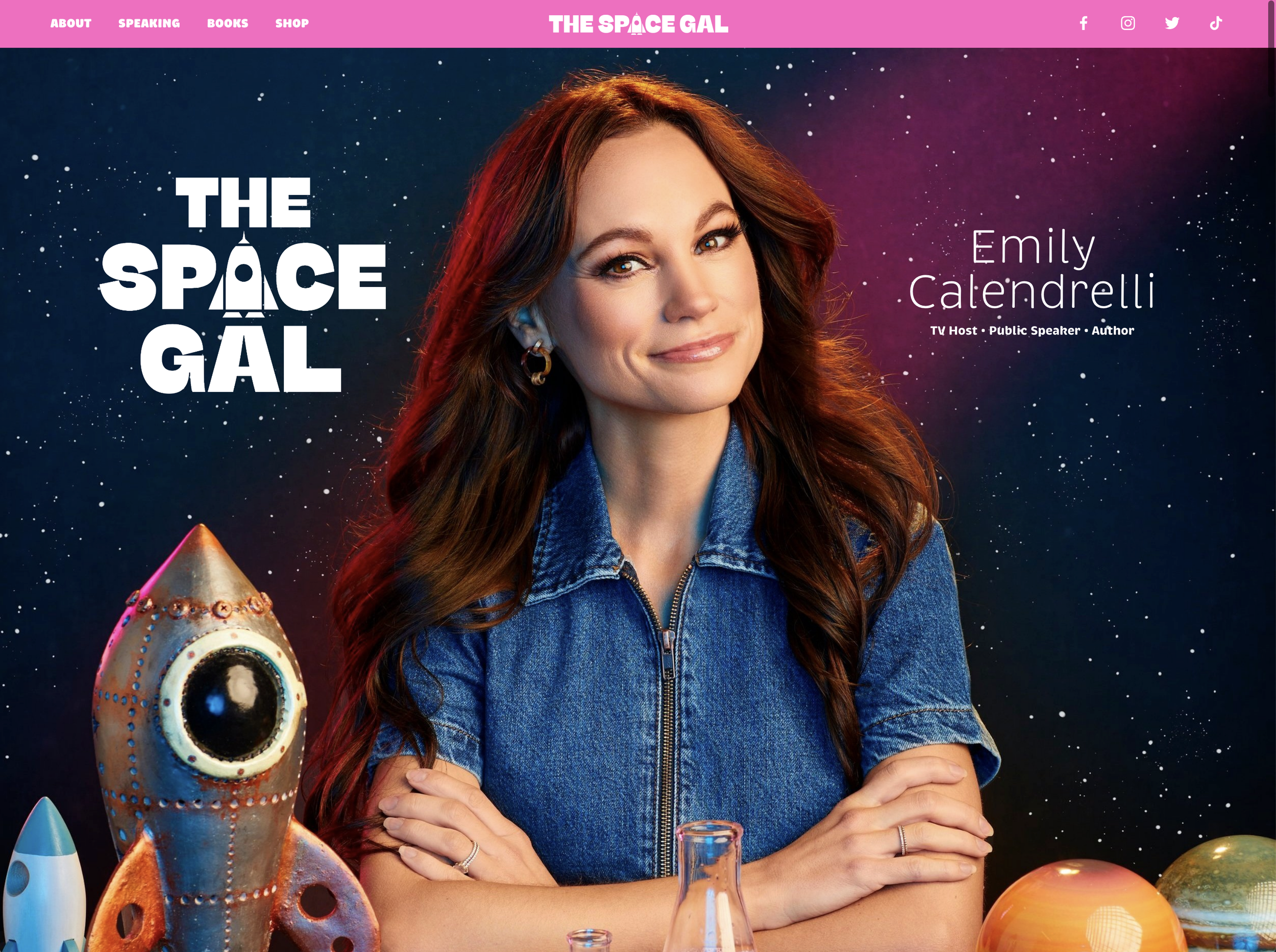 Author Emily Calandrelli — The Space Gal